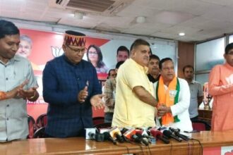 Uttrakhand : कांग्रेस को बड़ा झटका, रंजीत दास BJP में शामिल 12 1691831572530