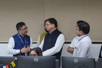 CM धामी ने उत्तराखंड ग्लोबल इन्वेस्टर्स समिट नेशनल स्टॉक एक्सचेंज के अधिकारियों को दिया न्यौता 8 IMG 20231106 WA0086