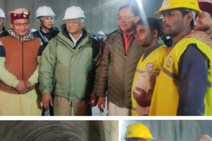 पहाड़ का सीना चीर कर बाहर लाए गए सारे मज़दूर, सीएम धामी ने लगाया गले... 4 IMG 20231128 WA0069
