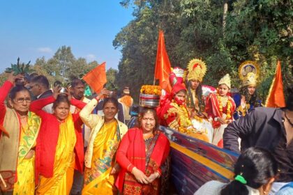 News Netra...मन-मंदिर में भक्ति की अखंड दीप जला गयी ये अक्षत कलश यात्रा| जयमल चंद्रा की Report 8 angles 102