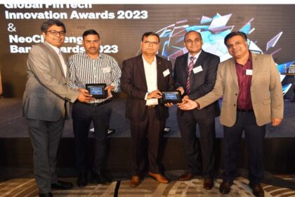 News Netra...यूनियन बैंक ऑफ इंडिया आईबीएसआई ग्लोबल फिनटेक इनोवेशन अवार्ड 2023 से सम्मानित| विकास कुमार की Report 2 angles 39