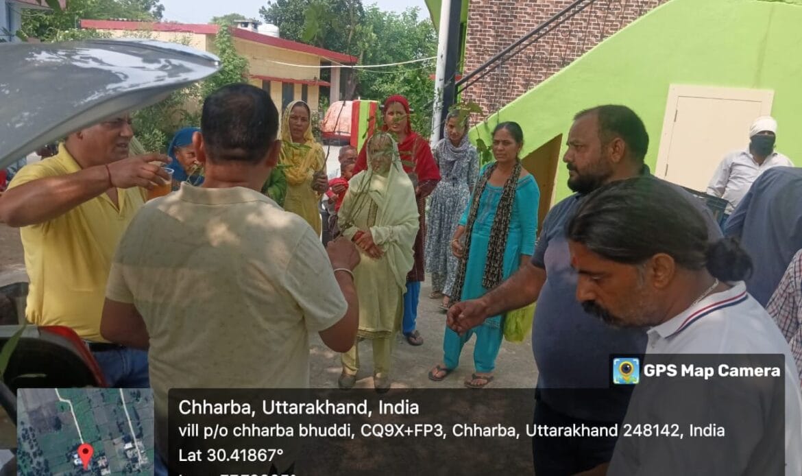 प्रतिष्ठा सेवा समिति ट्रस्ट द्वारा हरे पौधों का किया पौधारोपण तथा वितरण, लक्ष्य - 1 लाख पेड़ एवम संरक्षण-Newsnetra 13 img 20240719 wa00116586399181653077857