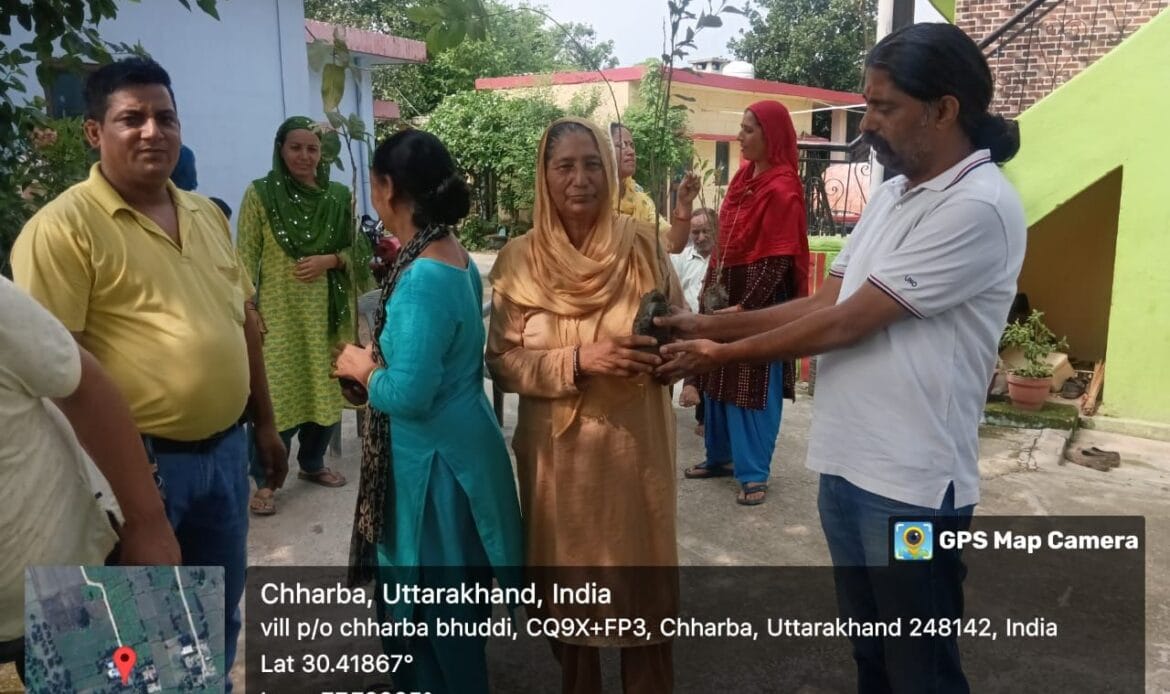 प्रतिष्ठा सेवा समिति ट्रस्ट द्वारा हरे पौधों का किया पौधारोपण तथा वितरण, लक्ष्य - 1 लाख पेड़ एवम संरक्षण-Newsnetra 8 img 20240719 wa00179172067505309767379