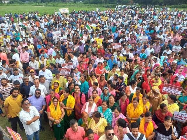 ऋषिकेश में मूल निवास और भू कानून स्वाभिमान रैली: उत्तराखंड में आंदोलन की नई लहर-Newsnetra 6 images 67499870134813673430