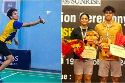 ध्रुव रावत और राधिका शर्मा ने जीता योनेक्स सनराइज ऑल इंडिया सीनियर बैडमिंटन चैंपियनशिप का स्वर्ण पदक-Newsnetra