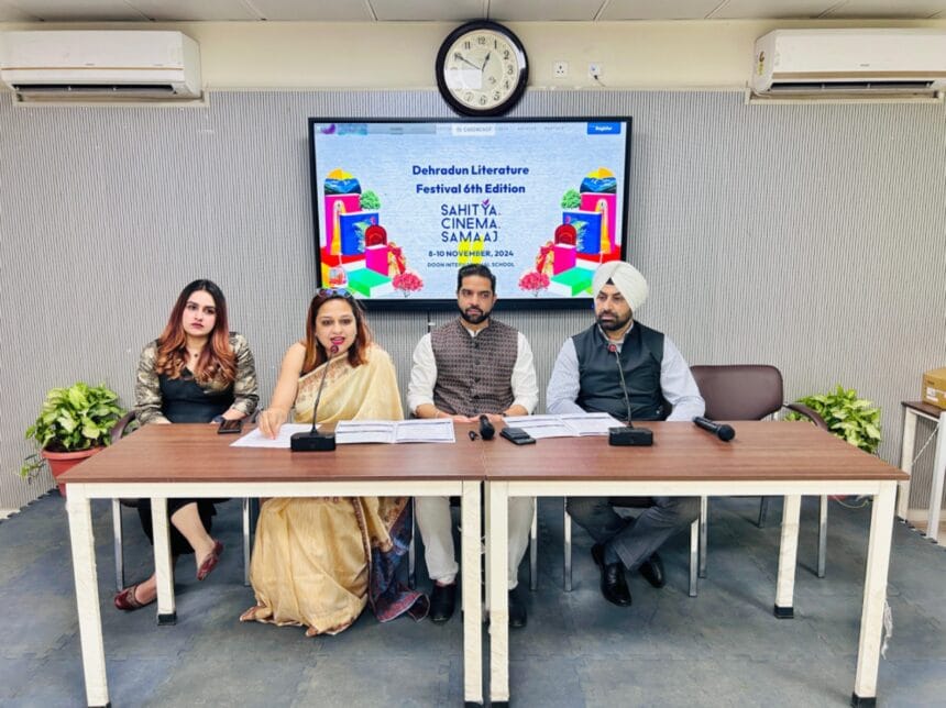 देहरादून लिटरेचर फेस्टिवल का छठा संस्करण 8 नवंबर से होगा शुरू-Newsnetra 3 IMG 20241105 WA0007