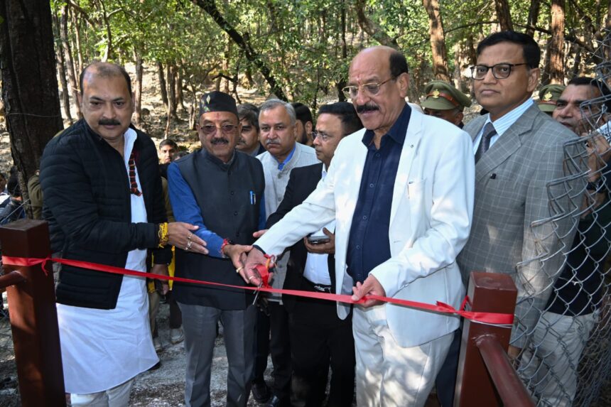 देहरादून जू में बाघ बाड़े का उद्घाटन: वन्यजीव संरक्षण की दिशा में बड़ा कदम-Newsnetra 3 IMG 20241125 WA0018