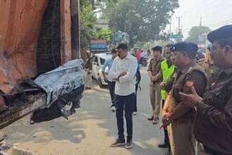 ONGC Chowk Accident: एक्सीडेंट की रात फरार कन्टेनर चालक हुआ गिरफ्तार, बताई उस रात की कहानी-Newsnetra