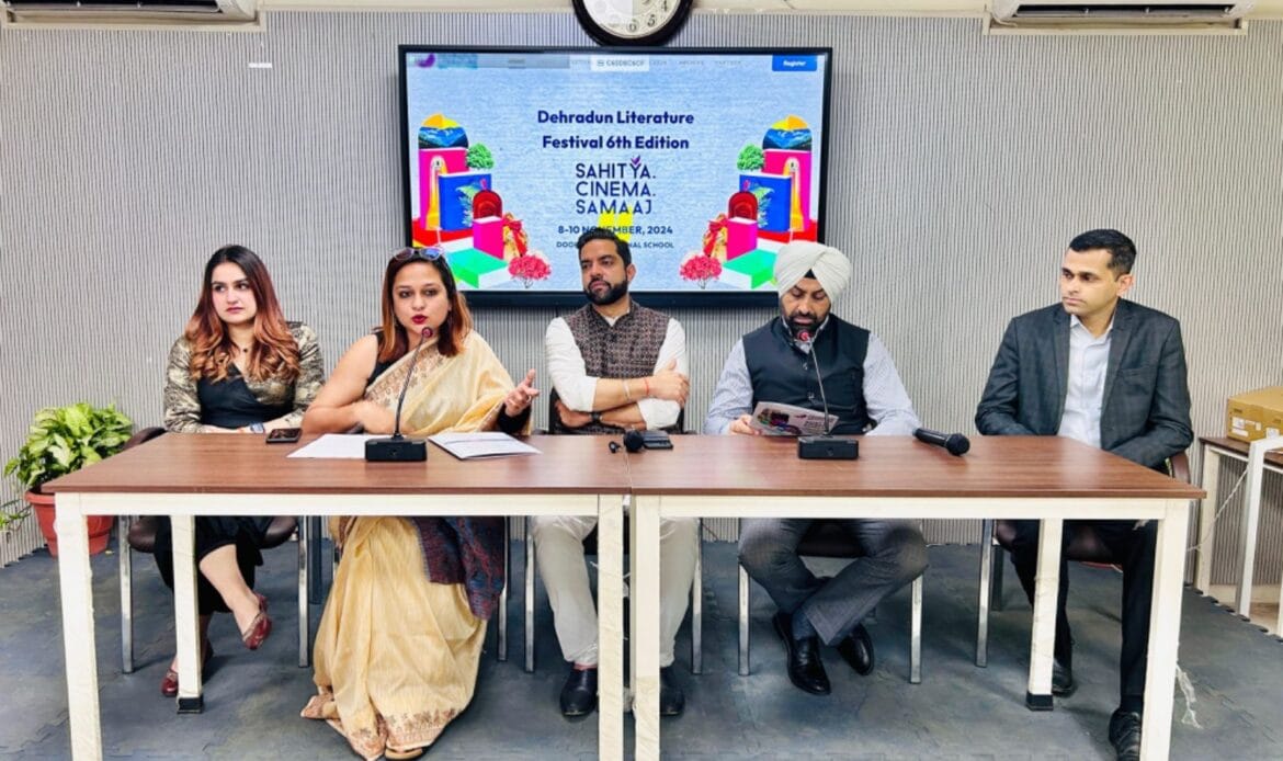 देहरादून लिटरेचर फेस्टिवल का छठा संस्करण 8 नवंबर से होगा शुरू-Newsnetra 4 img 20241105 wa00088875230842105090880