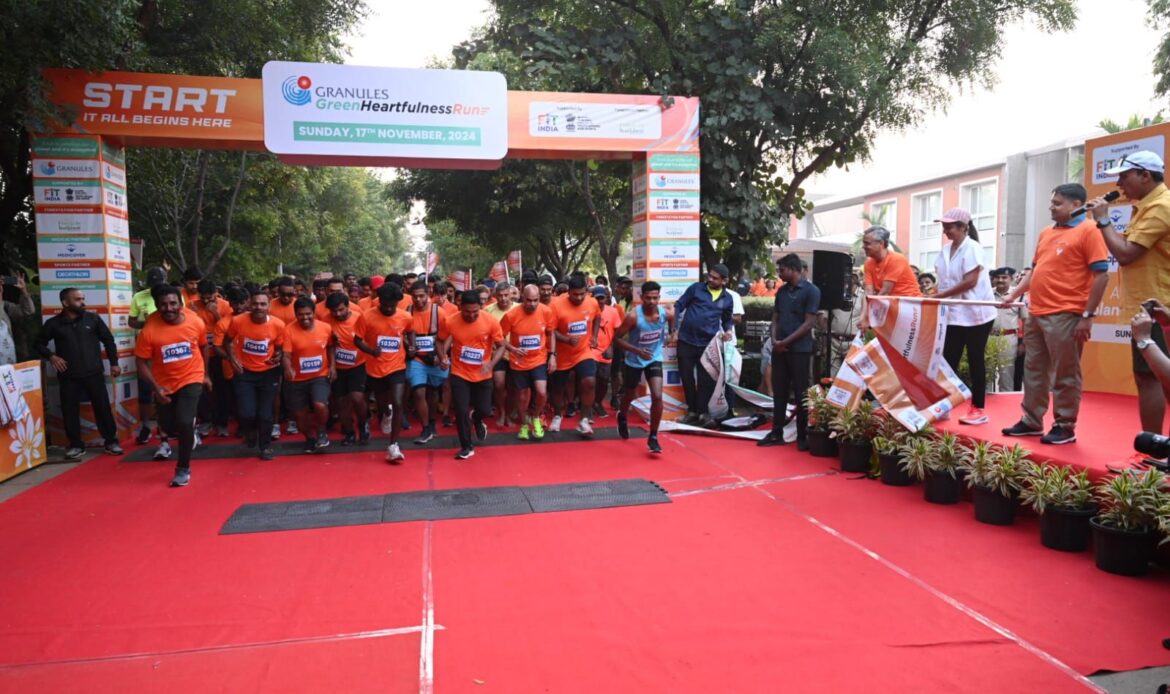 ग्रेन्यूल्स ग्रीन हार्टफुलनेस रन’ में चालीस हजार से अधिक प्रतिभागियों ने भाग लिया ताकि दस हजार पौधों के रोपण से हरित आवरण तैयार हो सके- Newsnetra 4 img 20241119 wa00107788018220356552289