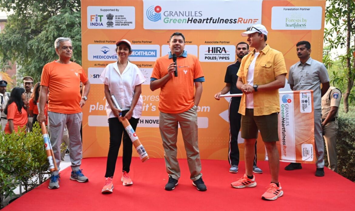 ग्रेन्यूल्स ग्रीन हार्टफुलनेस रन’ में चालीस हजार से अधिक प्रतिभागियों ने भाग लिया ताकि दस हजार पौधों के रोपण से हरित आवरण तैयार हो सके- Newsnetra 5 img 20241119 wa00133421919607726273