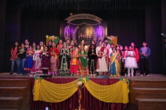 ओलंपस हाई स्कूल में वार्षिक गायन और नृत्य प्रतियोगिता आयोजित-Newsnetra 14 IMG 20241204 WA0088