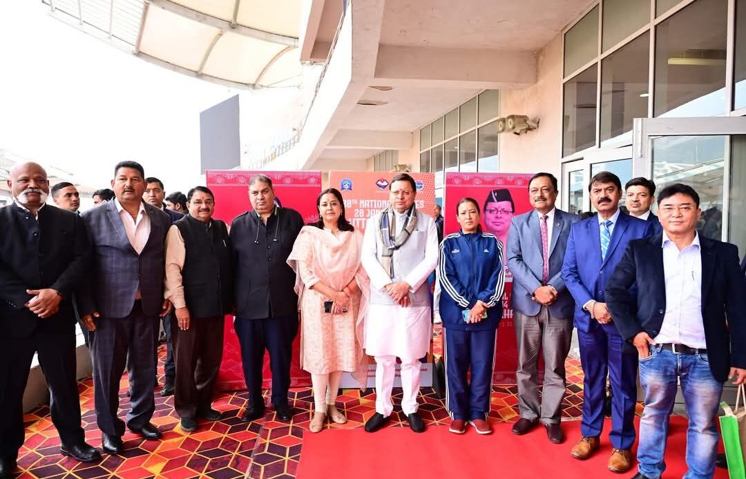 मुख्यमंत्री धामी ने राजीव गांधी अन्तरराष्ट्रीय स्टेडियम, देहरादून में राष्ट्रीय खेलों की तैयारियों की समीक्षा की-Newsnetra 5 fb img 17337640778376805942464173702942