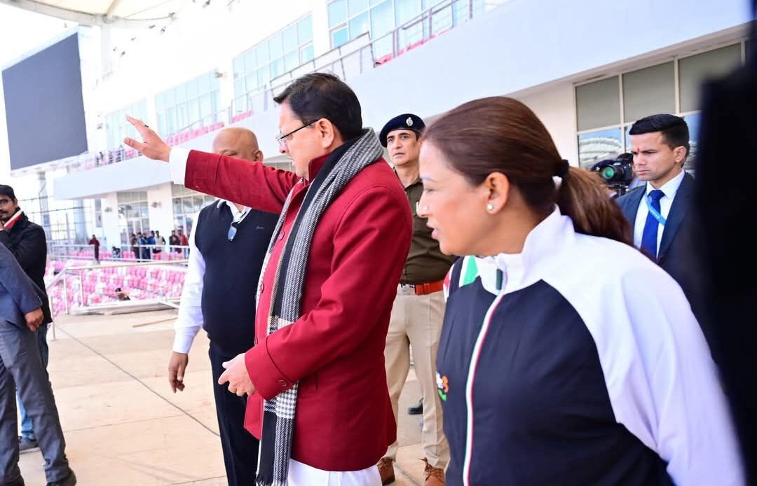 देहरादून में राष्ट्रीय खेलों की तैयारियां जोरों पर, मुख्यमंत्री ने किया स्थलीय निरीक्षण-Newsnetra 4 fb img 17377988082208651728978376858301