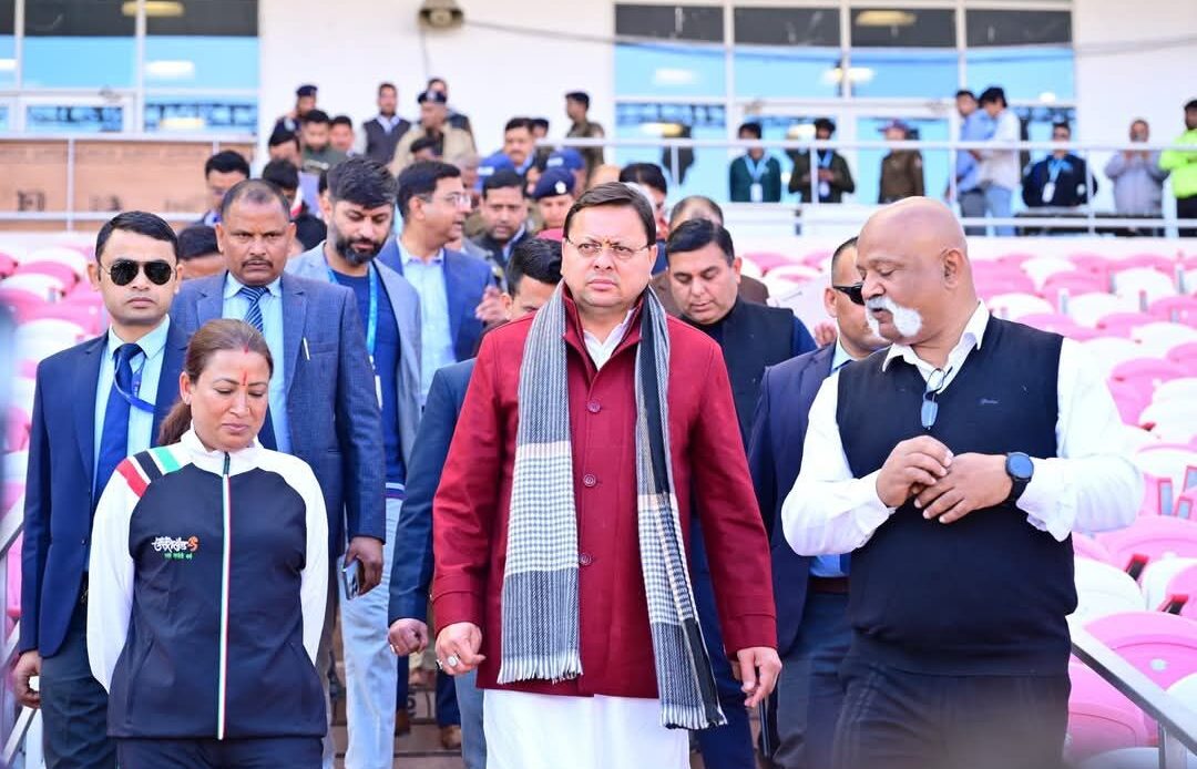 देहरादून में राष्ट्रीय खेलों की तैयारियां जोरों पर, मुख्यमंत्री ने किया स्थलीय निरीक्षण-Newsnetra 7 fb img 17377988101302473039403561600044