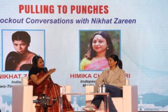 राष्ट्रीय खेलों में बाॅक्सिंग में दो बार की वर्ल्ड चैंपियन रही निकहत जरीन ने उत्तराखंड की सफलता को सराहा-Newsnetra 18 FB IMG 1739382707820