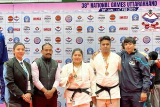 38वें राष्ट्रीय खेल 2025 में उत्तराखंड पुलिस के जूडो खिलाड़ियों की शानदार उपलब्धि-Newsnetra 10 FB IMG 1739536923659