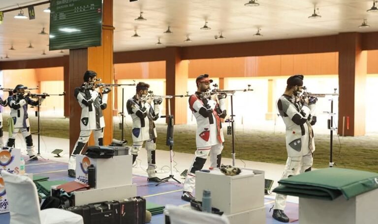 त्रिशूल शूटिंग रेंज में राष्ट्रीय खेलों का रोमांच: हरियाणा की सुरुचि ने जीता स्वर्ण, 50 मीटर राइफल स्पर्धा का फाइनल कल-Newsnetra<br> 7 fb img 17387476061709074368108250437240