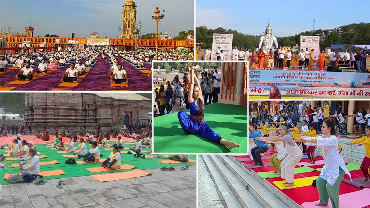 ऋषिकेश में अंतर्राष्ट्रीय योग महोत्सव: उत्तराखंड को योग की वैश्विक राजधानी बनाने की पहल-Newsnetra<br> 3 images 1 7