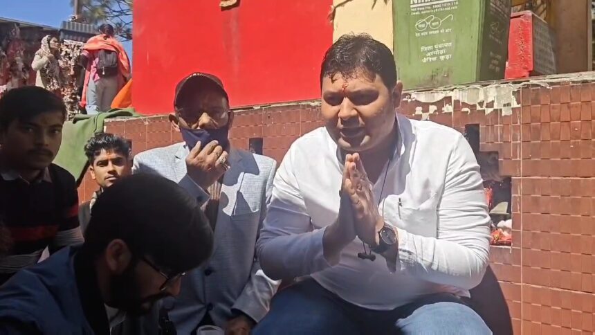 उत्तराखंड के सम्मान की लड़ाई: कांग्रेस प्रदेश सचिव आनंद महरा ने खून से लिखा पत्र, गोलू देवता से न्याय की गुहार-Newsnetra<br> 3 IMG 20250306 20573997