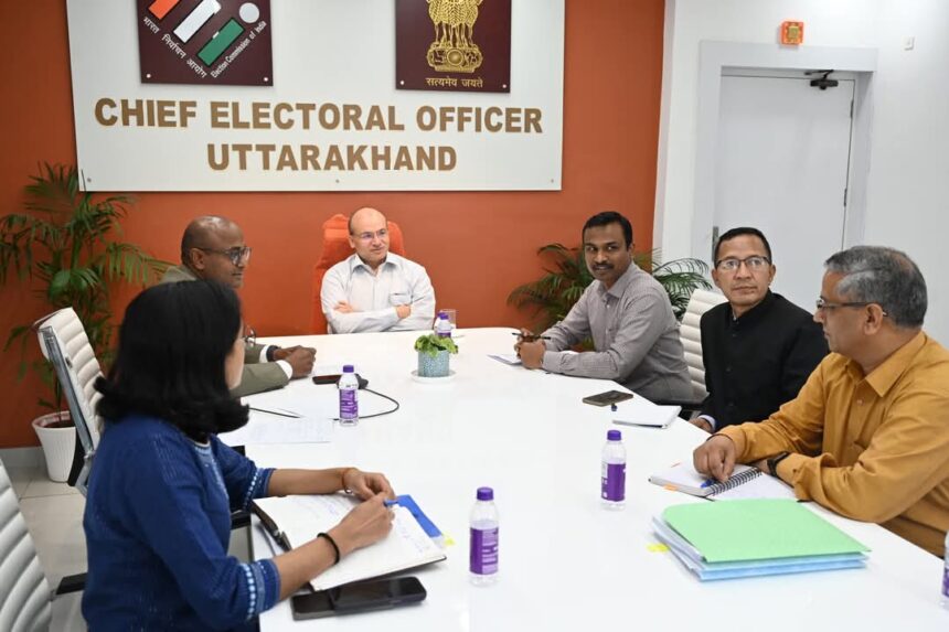 वरिष्ठ उप चुनाव आयुक्त मनीष गर्ग ने उत्तराखण्ड में निर्वाचन तैयारियों की समीक्षा की-Newsnetra 3 FB IMG 1744381134660