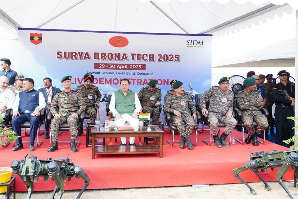 उत्तराखण्ड बनेगा ड्रोन और रक्षा विनिर्माण का हब: सूर्या ड्रोन टेक 2025 में मुख्यमंत्री धामी का संकल्प-Newsnetra 4 fb img 1746036422462389594543533333805