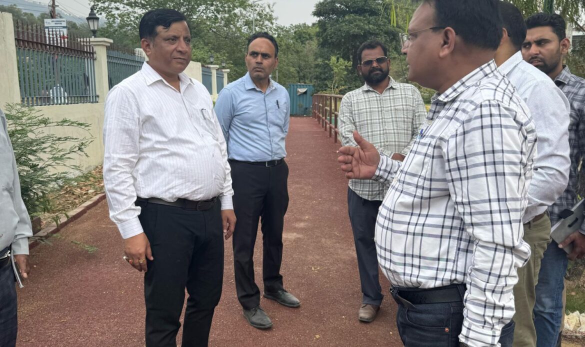 अब सिटी पार्क में लीजिए साइक्लिंग का आनंद, पार्क में साईकल ट्रैक बनकर हुआ तैयार-Newsnetra 18 img 20250430 wa00363434290314478805141