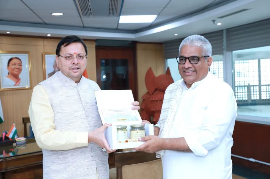 उत्तराखण्ड की जल विद्युत परियोजनाओं व पर्यटन विकास को मिली नई गति: मुख्यमंत्री धामी ने केंद्रीय मंत्री से की महत्वपूर्ण भेंट-Newsnetra 3 FB IMG 1746727043878