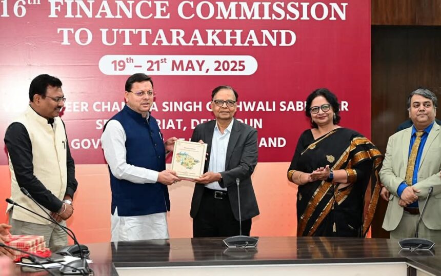 मुख्यमंत्री धामी द्वारा 16वें वित्त आयोग के साथ बैठक में राज्य की वित्तीय आवश्यकताओं पर रखा गया पक्ष-Newsnetra 3 FB IMG 1747655983334