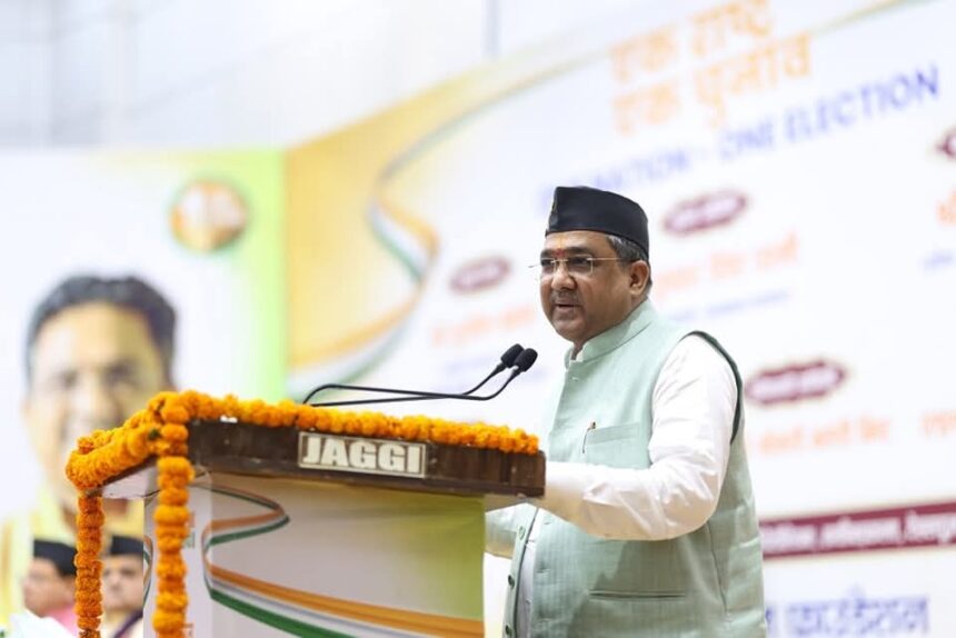 बार बार चुनाव से बाधित होती है जन कल्याण की योजनाएं और विकास: राष्ट्रीय महामंत्री सुनील बंसल-Newsnetra 9 WhatsApp Image 2025 05 03 at 07.47.51 084c469d