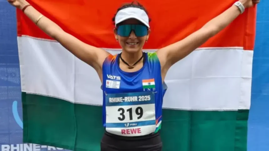 गाय का दूध बेचा, बेटी को बनाया इंटरनेशनल चैंपियन – उत्तराखंड की मानसी नेगी का कमाल-Newsnetra 3 27 07 2025 mansi negi 23996078