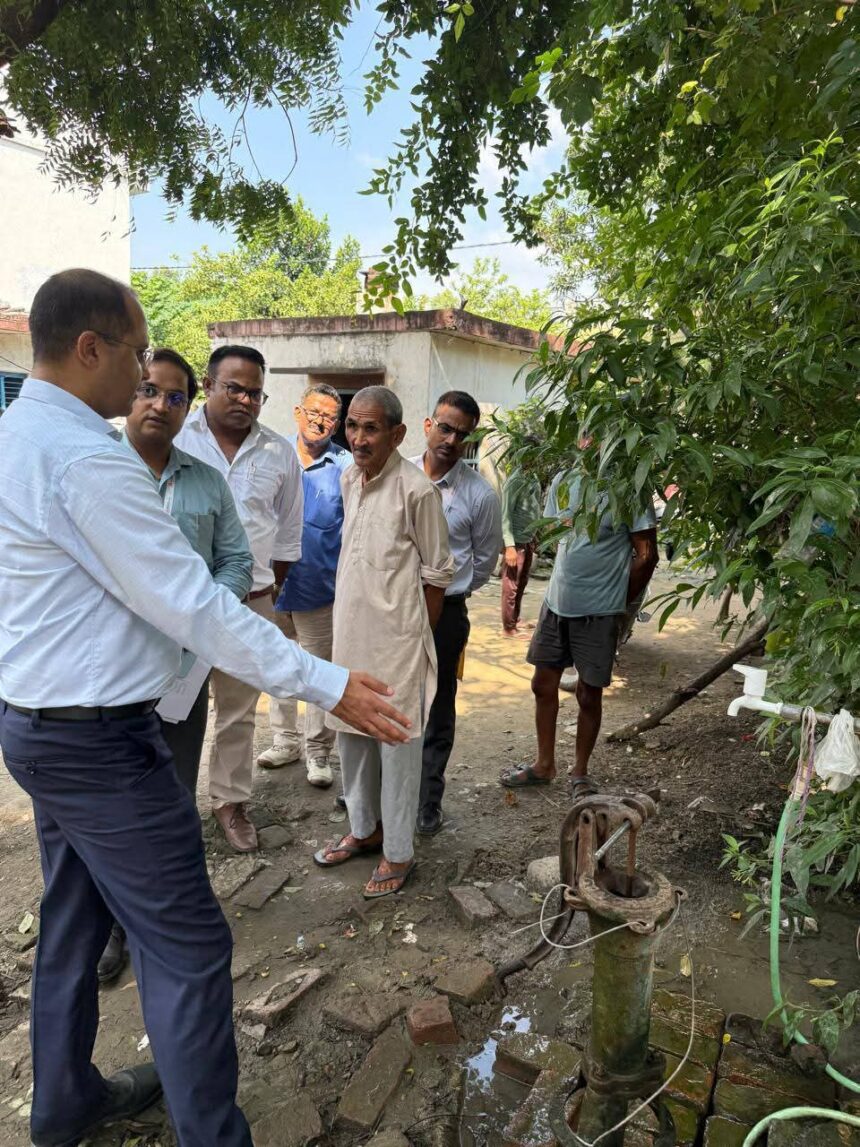सचिव पेयजल शैलेश बगौली ने ऊधमसिंह नगर में पेयजल योजनाओं, FHTC कनेक्शनों और फीकल स्लज ट्रीटमेंट प्लांट का किया निरीक्षण-Newsnetra 3 FB IMG 1753023266969