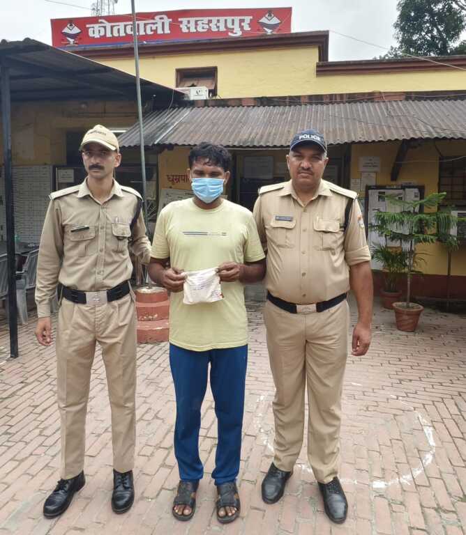 सहसपुर पुलिस और ANTF की संयुक्त कार्रवाई में 44.76 ग्राम स्मैक बरामद, तस्कर गिरफ्तार-Newsnetra 3 IMG 20250720 WA0099