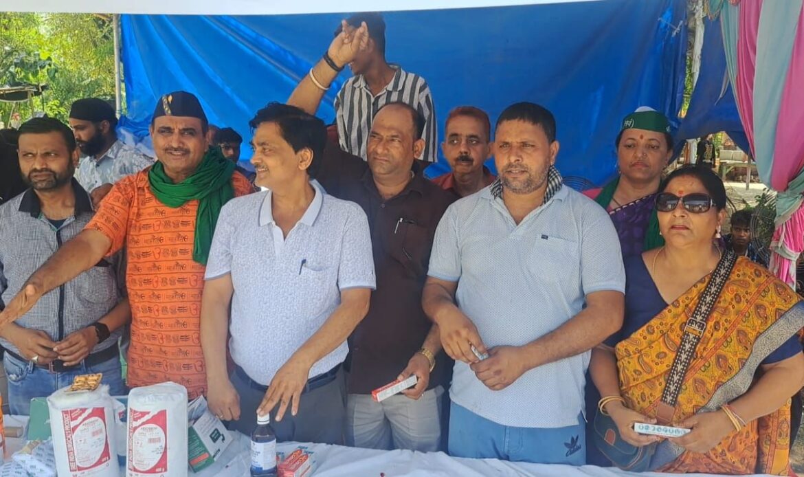 भारतीय किसान यूनियन (सर्व) ने चिकित्सा शिविर व भंडारे का आयोजन किया-Newsnetra 5 img 20250713 wa0002328083501326512235