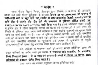 उत्तरकाशी जिले मे 25 अगस्त क़ो बंद रहेंगे स्कूल-Newsnetra 20 FB IMG 1756045550933