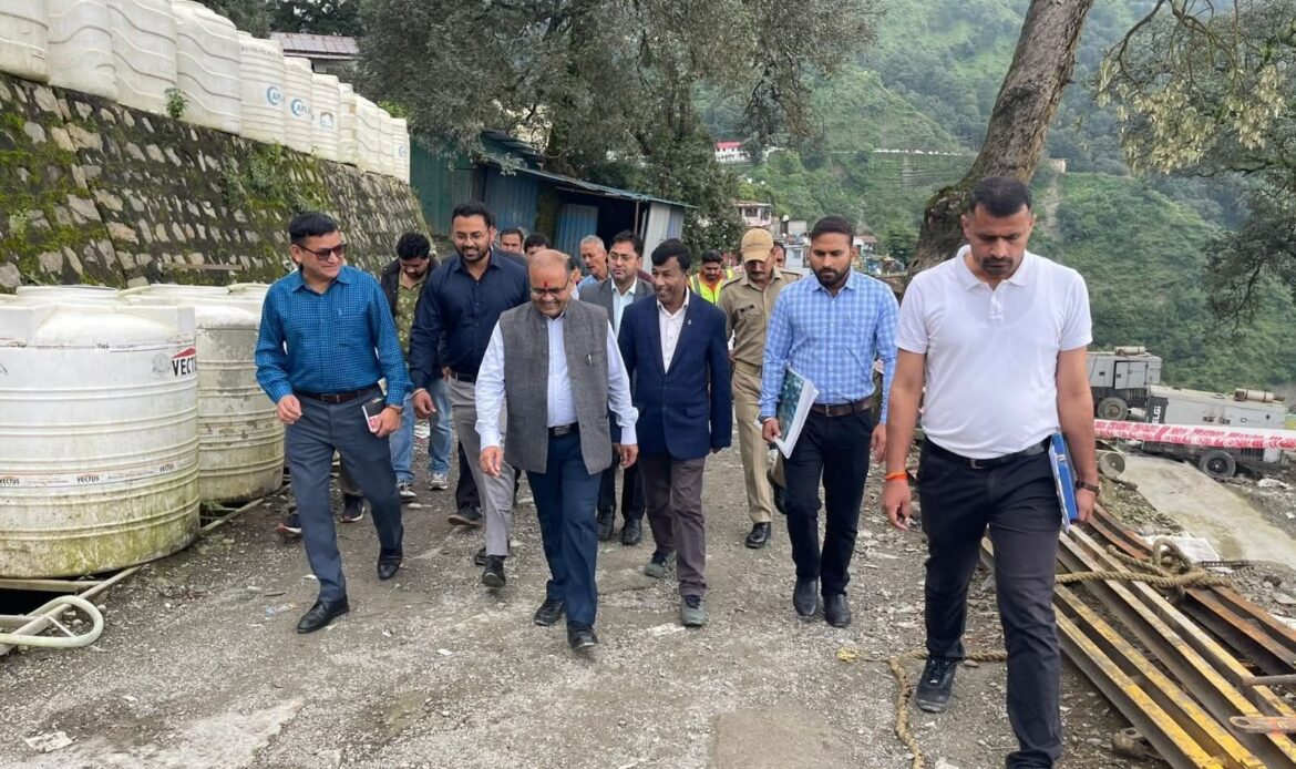 बलियानाला योजना का सचिव आपदा ने किया स्थलीय निरीक्षण, ₹298.93 करोड़ की पुनरीक्षित योजना को मिली मंज़ूरी-Newsnetra 6 fb img 17558720165803038089648631618577