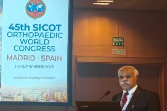 पद्मश्री डॉ. बी. के. एस. संजय और डॉ. गौरव संजय ने 45वें सिकॉट वर्ल्ड कांग्रेस में प्रस्तुत किए शोधपत्र-Newsnetra 10 IMG 20250905 WA0009