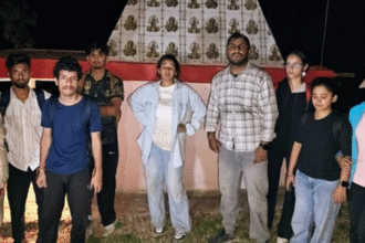 भद्रराज मंदिर ट्रैकिंग पर गए युवक-युवतियां रास्ता भटके, पुलिस ने किया रेस्क्यू-Newsnetra 8 Screenshot 2025 09 28 191858