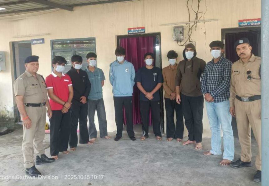 प्रेमनगर पुलिस की सख्ती: सार्वजनिक स्थान पर हुड़दंग मचाने वाले 8 छात्र हिरासत में-Newsnetra 2 IMG 20251015 WA0090