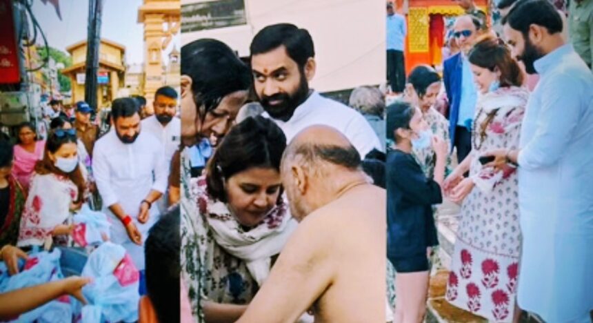 हरिद्वार: पूर्व भारतीय क्रिकेट कप्तान महेंद्र सिंह धोनी की पत्नी साक्षी धोनी ने हरकी पैड़ी पर किया गंगा स्नान, छठ महापर्व से पूर्व की पूजा-अर्चना-Newsnetra 3 Screenshot 20251025 004024 Chrome2