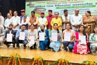 679 सहायक अध्यापकों को नियुक्ति पत्र, दिवाली से पहले शिक्षा विभाग की बड़ी सौगात-Newsnetra 15 nayakata patara vataranae d5213bb61228820c8f35ab4b7f9a9a30