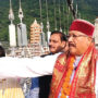 गंगोत्री धाम के कपाट शीतकाल के लिए हुए बंद — पर्यटन मंत्री सतपाल महाराज ने की माँ गंगा की पूजा-अर्चना-Newsnetra 13 satpal maharaj