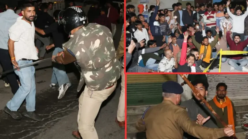 हल्द्वानी में मंदिर के पास गोवंश का कटा सिर मिलने पर तनाव: दुकानों में तोड़फोड़, पथराव और पुलिस लाठीचार्ज से शहर में अफरा-तफरी-Newsnetra 3 Uttarakhand News 1 1763316308213