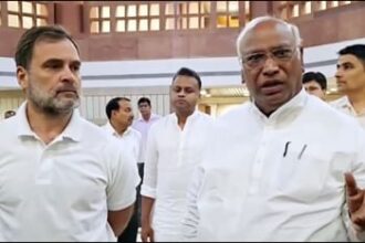 operation sindoor congress leader rahul gandhi and mallikarjun kharge press conference after army s c220352b59aa3cecfe6f30b0b40ef935