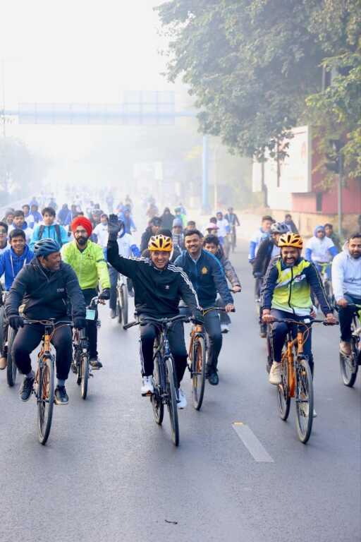 देहरादून में फिट इंडिया संडे ऑन साइकिल का 61वां एडिशन, एथलीट्स और युवाओं के साथ फिटनेस का जन आंदोलन होगा तेज-Newsnetra 3 IMG 20260215 WA0002