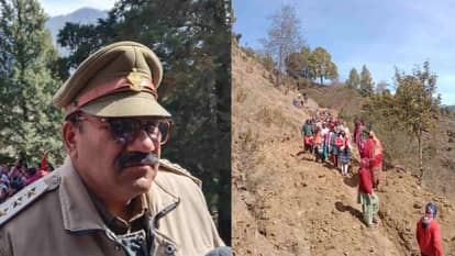 चंदा जुटाकर ग्रामीणों ने शुरू किया सड़क निर्माण, वन विभाग से तीखी नोकझोंक-Newsnetra 3 chamoli 92e92aeee879db657b97bd470ea60206