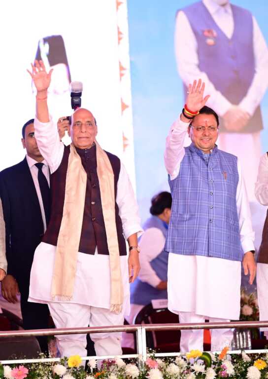 “धाकड़ से धुरंधर बने धामी, 2027 में लगाएंगे चुनावी सिक्सर – राजनाथ सिंह”-Newsnetra 3 IMG 20260321 WA0026