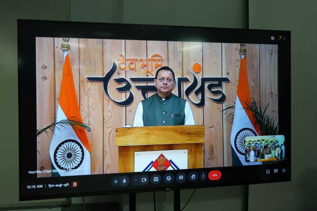 देवभूमि में राष्ट्रीय खेल आयोजन की शुरुआत, सीएम पुष्कर सिंह धामी ने पुलिस वाटर स्पोर्ट्स चैंपियनशिप का किया उद्घाटन-Newsnetra 12 IMG 20260408 WA0076