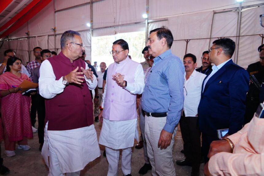 PM मोदी के देहरादून दौरे की तैयारियां तेज, CM धामी ने किया ग्राउंड निरीक्षण-Newsnetra 3 IMG 20260412 WA0422 copy 994x663