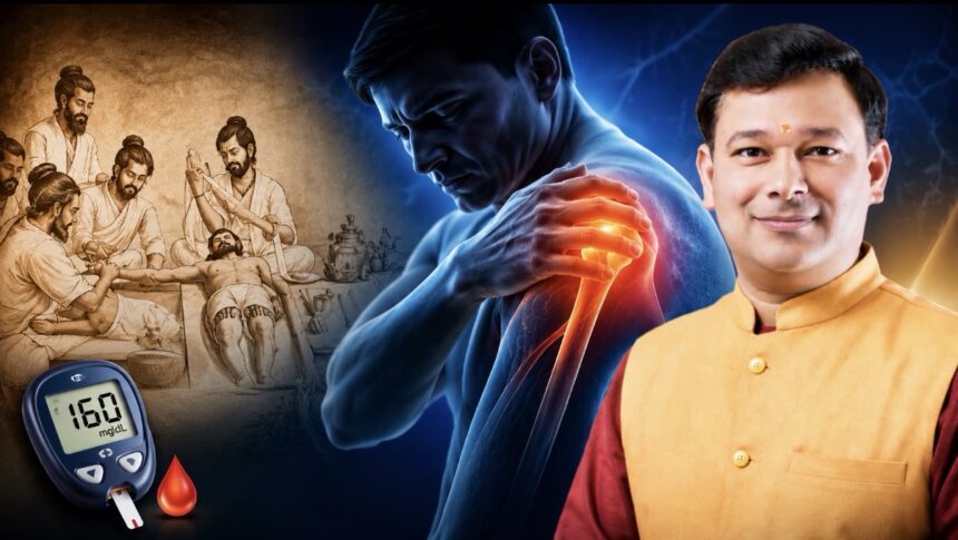 शुगर के मरीज कंधे के दर्द और जकड़न को न करें अनदेखा, फ्रोजन शोल्डर का बढ़ रहा खतरा: डॉ. महेंद्र राणा-Newsnetra 3 img 7396